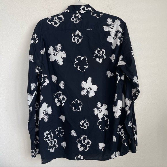 Ted Baker London Floral Long Sleeve Floral Button Up Shirt - Picture 2 of 5